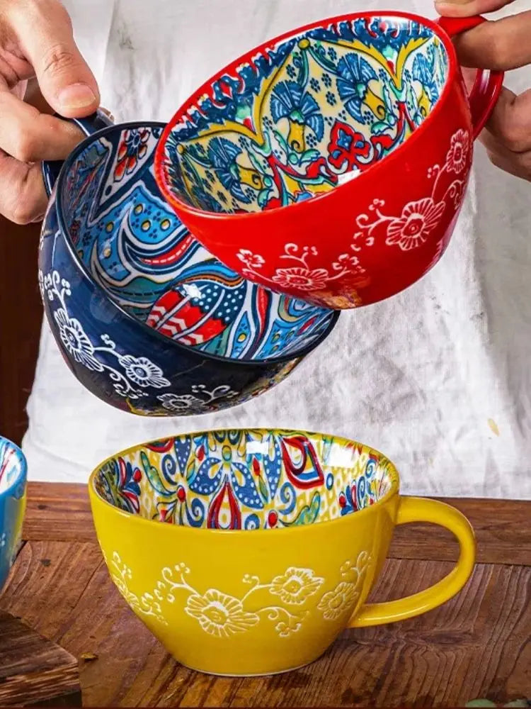 Bohemian Morning Tea Mug Ceramic Coffee Mug Husbands Sisters Funny
