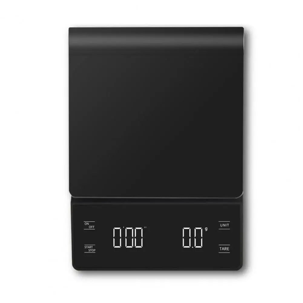 Mini Coffee Scale with Timer 3 Units High Precision LCD Display Electronic Pour