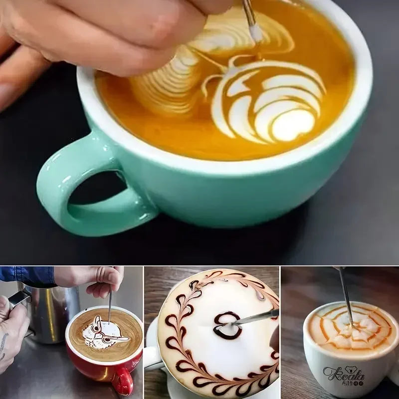 Milk Creamer Frothing Pitcher with Scale Stainless Steel Milk Frother Latte Cup