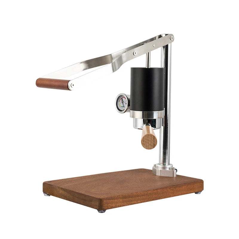 Manual Espresso Machine Retro Design High-Pressure Extraction Rich Oil Content