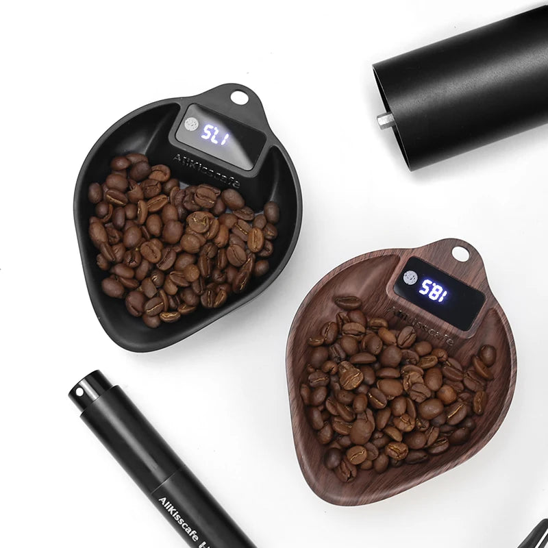 AliKisscafe Coffee Scale Electronic Bean Measuring Scale ABS Espresso Weighing