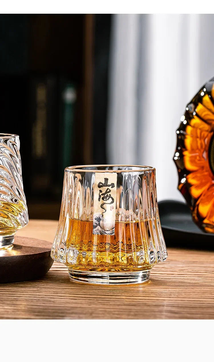 Shanhai Glass Whiskey Cup Set Shanhai Cup Household foreign wine glasses