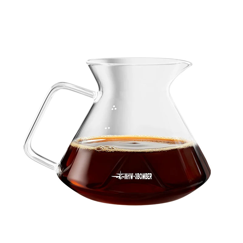 Coffee Server Glass Coffee Dripper for Home Brewing Kitchen Accessories