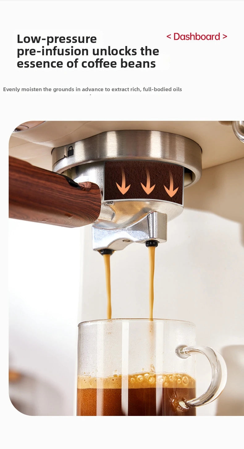 Espresso Coffee Machine Semi-Automatic Home & Office Coffee Maker Coffee