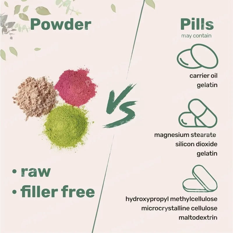 Organic Lion’s Mane Mushroom Powder Supports Brain Focus Energy and Immune