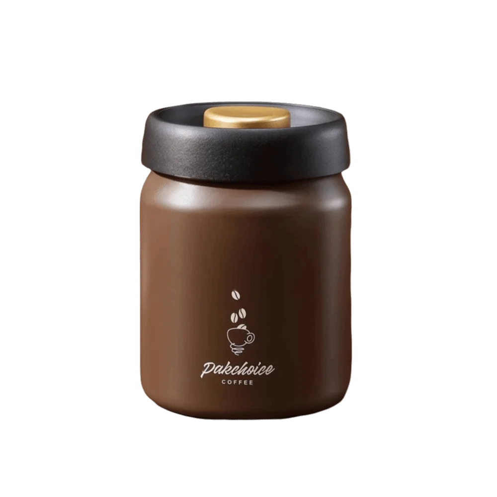 Stainless Steel Vacuum Coffee Container Moisture-Proof Keep Fresh Coffee Bean
