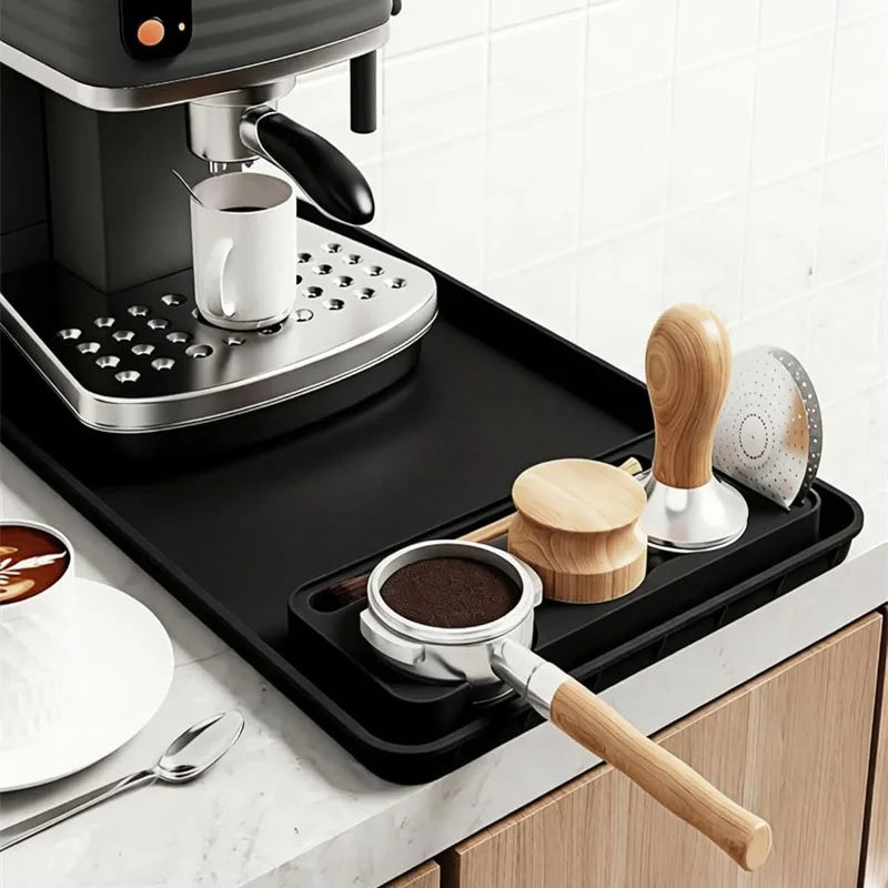 Silicone Espresso Tamping Station Non Slip Coffee Tamper Pad Multifunctional