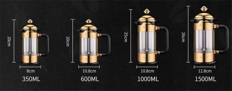 Coffee Maker Best Double Walled Stainless Steel Cafetiere Insulated Coffee Tea Maker