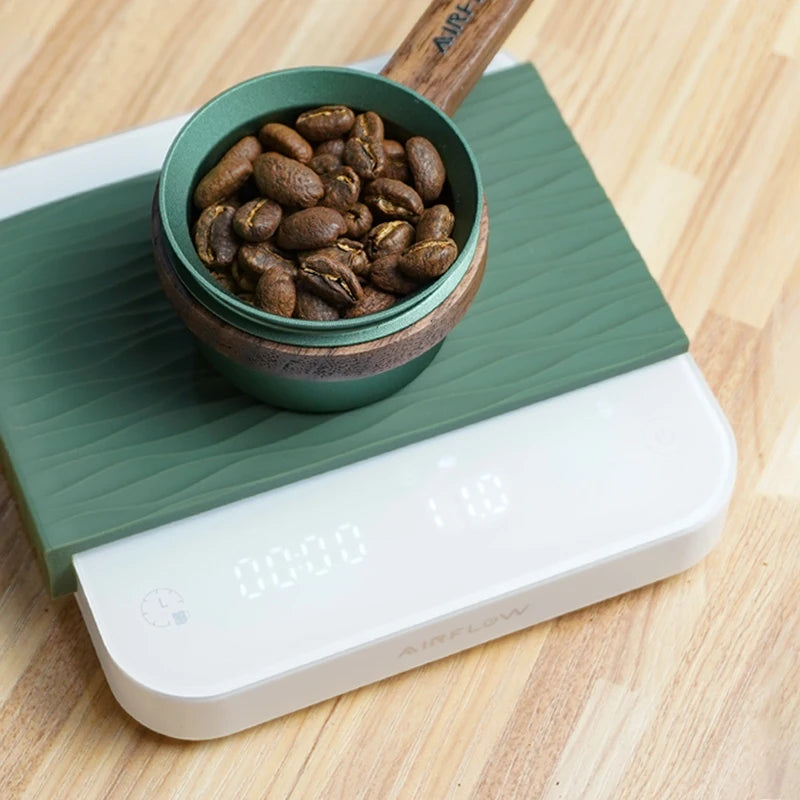 AIRFLOW Coffee Scale With Timer LED Screen Espresso Precision Measures