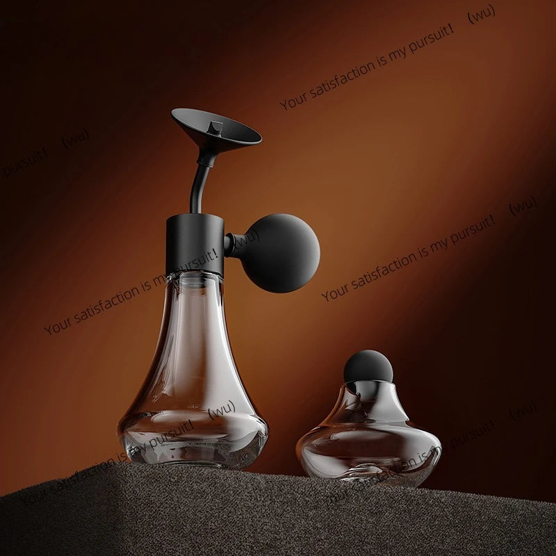 Bomber Coffee Smell Bottle Glass Sample Display Bottle Coffee Beans Tea Oil