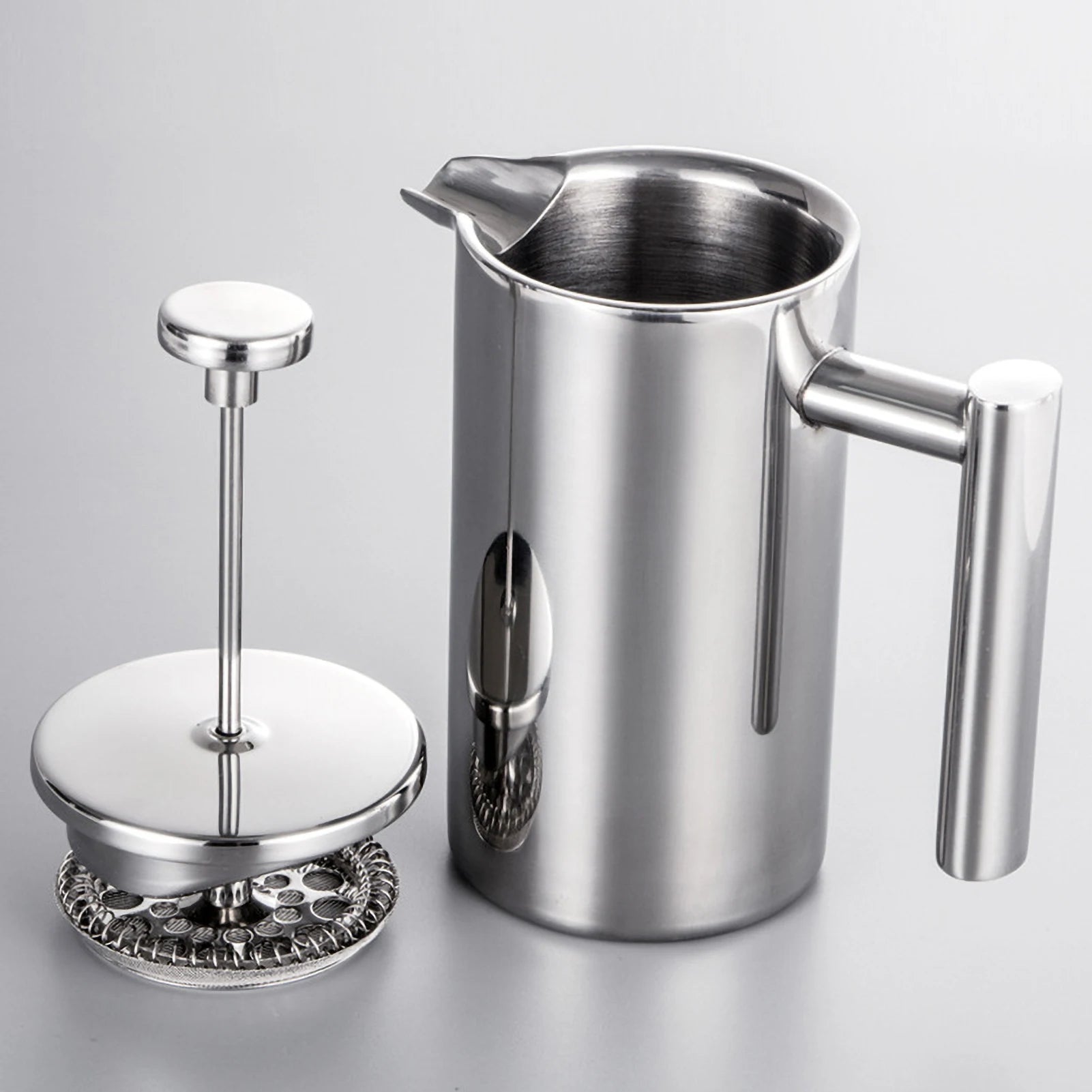 Coffee Maker Stainless Steel Double Walled Insulated Coffee Maker Pot