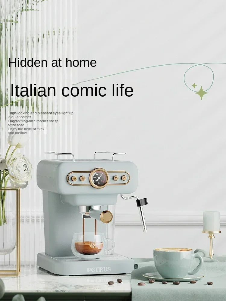 Italian coffee machine, household small fully semi-automatic concentrated