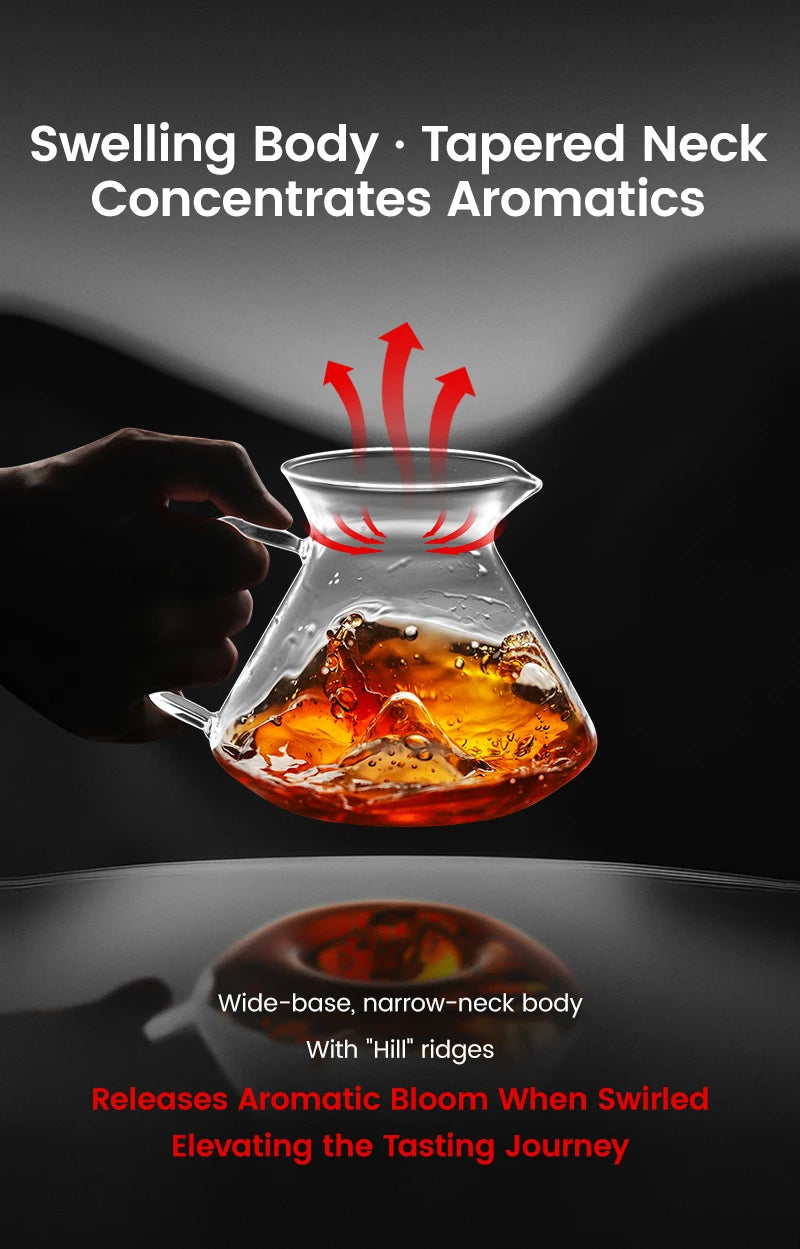 Coffee Server Glass Coffee Dripper for Home Brewing Kitchen Accessories