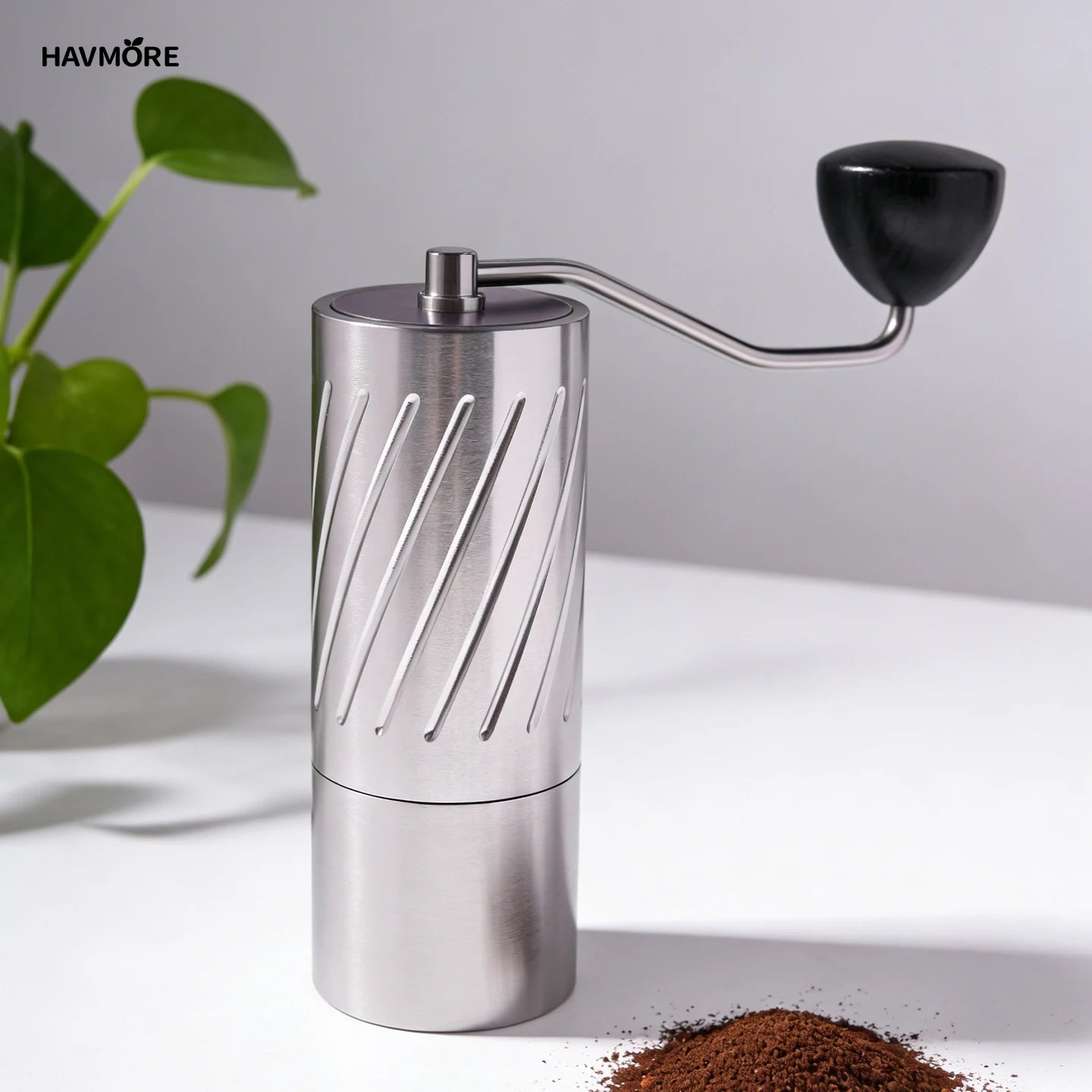 NEW High Quality Portable 420 Stainless Steel 7-Star Conical Manual Hand Grinder