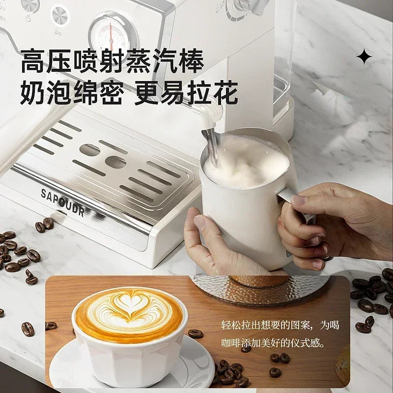 Coffee machine precise temperature control household small fully