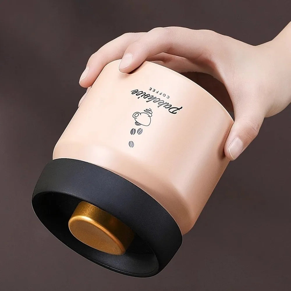 Stainless Steel Vacuum Coffee Container Moisture-Proof Keep Fresh Coffee Bean