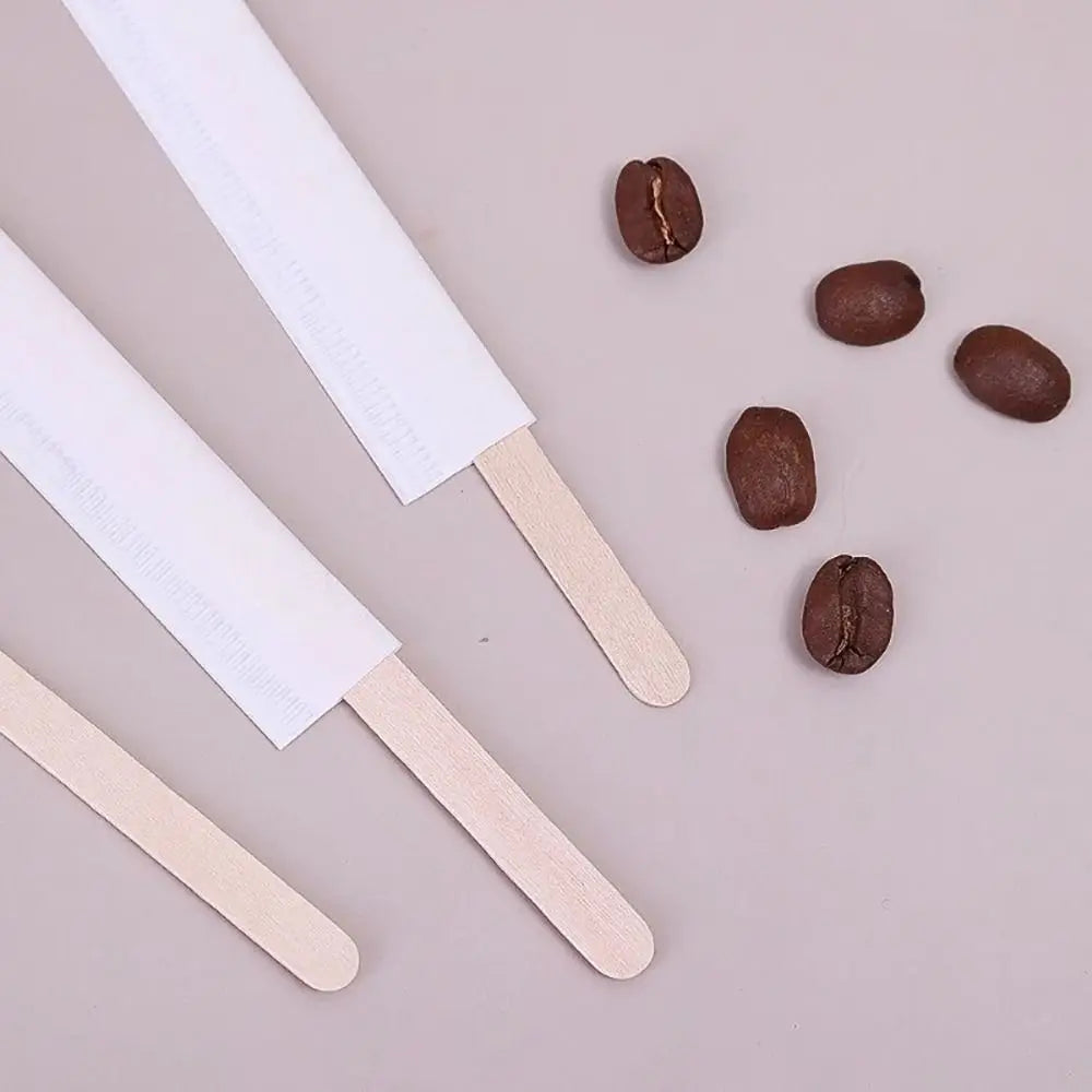 Coffee Stirrer Sticks Disposable Single Package Wooden Coffee Stirrers