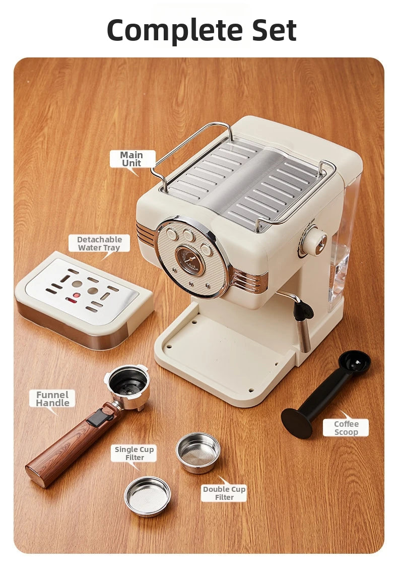 Espresso Coffee Machine Semi-Automatic Home & Office Coffee Maker Coffee