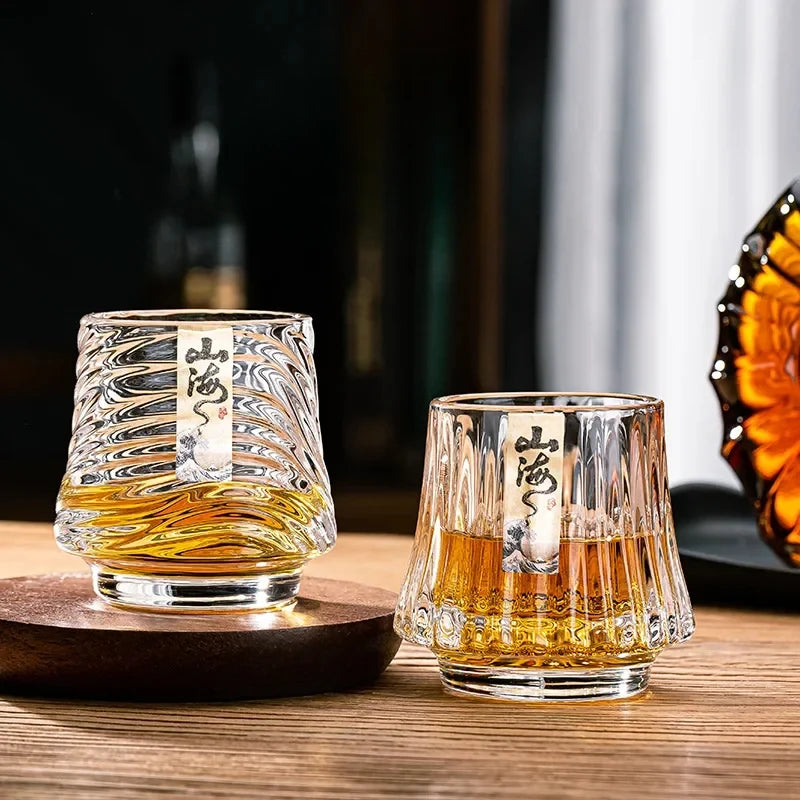 Shanhai Glass Whiskey Cup Set Shanhai Cup Household foreign wine glasses
