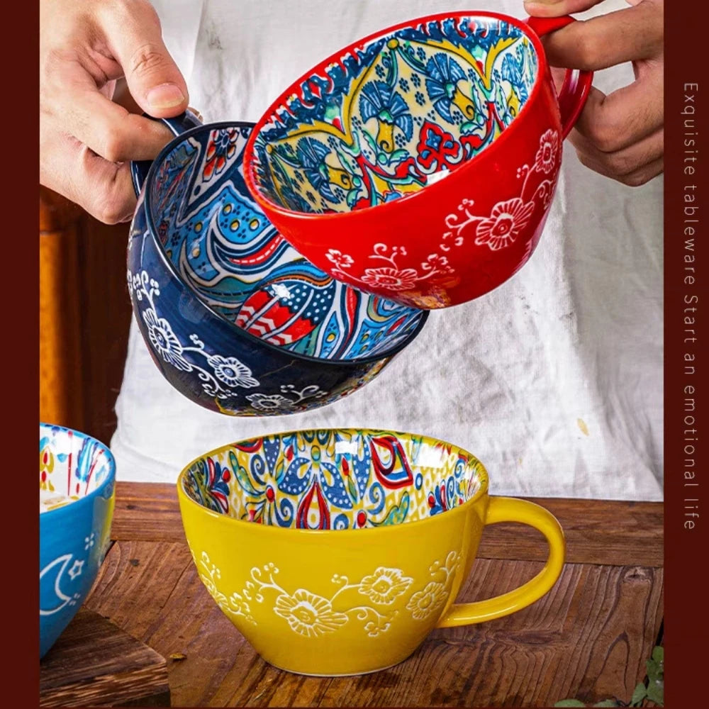Bohemian Morning Tea Mug Ceramic Coffee Mug Husbands Sisters Funny